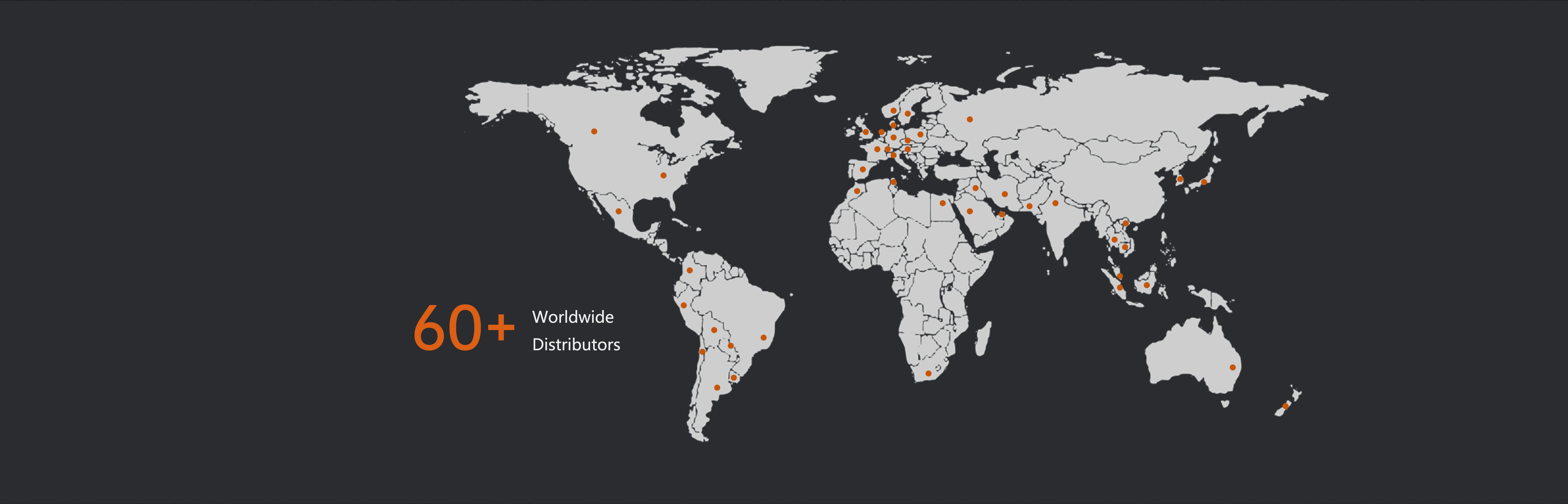 Worldwide Distributors Map